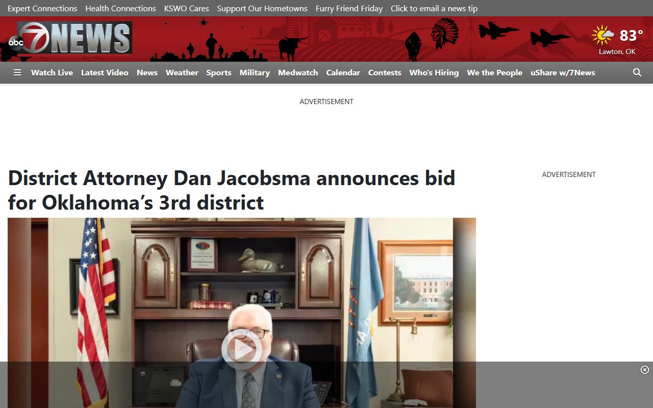 Kiowa County warrant and District Attorney District 3 news coverage